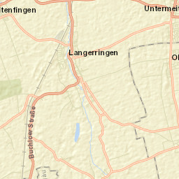 Untermeitingen Street Map