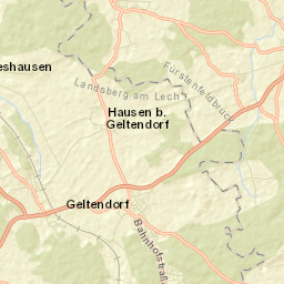 Geltendorf Street Map