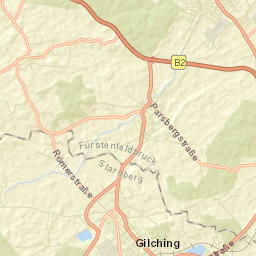 Gilching Street Map