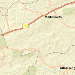 Maitenbeth Street Map