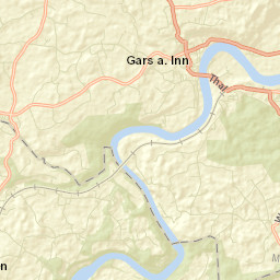 Gars Street Map