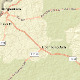 Hochburg-Ach Street Map