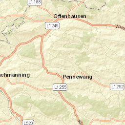 Offenhausen Street Map