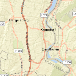Ernsthofen Street Map