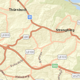 Strengberg Street Map