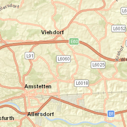 Amstetten Street Map