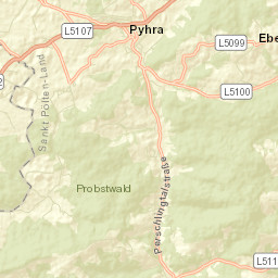 Pyhra Street Map