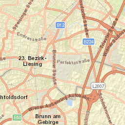 Vösendorf Street Map