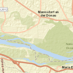Mannsdorf an der Donau Street Map