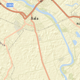 Okres Šaľa Street Map