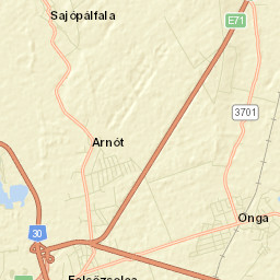 Arnót Street Map