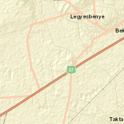 Szerencsi Járás Street Map