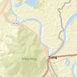 Tokaji Járás Street Map
