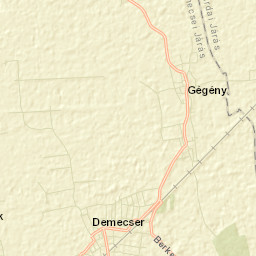 Demecser Street Map