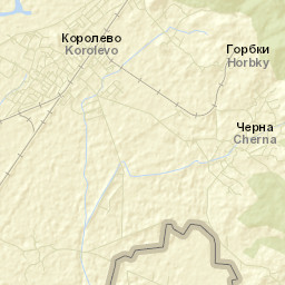 Korolevo Street Map