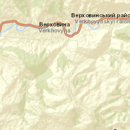 Verkhovyna Street Map