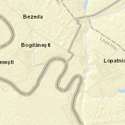 Comuna Mitoc Street Map