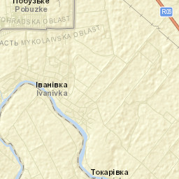 Pobugskoye Street Map