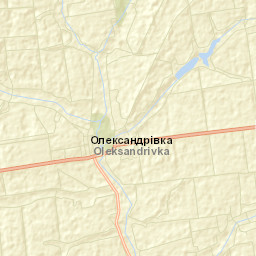 Dolyns’kyy Rayon Street Map