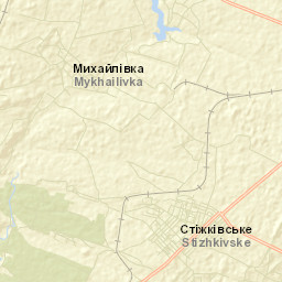 Stizhkivs’ke Street Map
