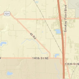 Smokey Point Street Map