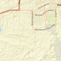 Val-d'Or Street Map