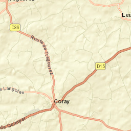 Coray Street Map