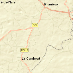 Plumieux Street Map