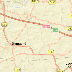 Louvigné-de-Bais Street Map