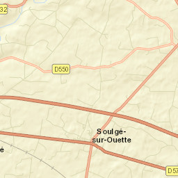 Soulgé-sur-Ouette Street Map