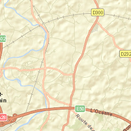 Neuville-sur-Sarthe Street Map