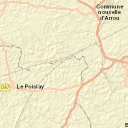 Arrou Street Map