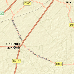 Chilleurs-aux-Bois Street Map