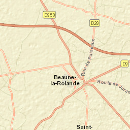 Beaune-la-Rolande Street Map