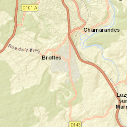 Chamarandes-Choignes Street Map