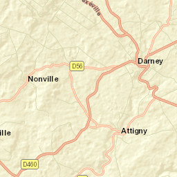 Darney Street Map