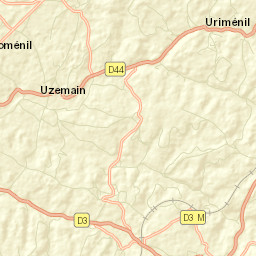 Uriménil Street Map
