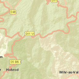 Wihr-au-Val Street Map