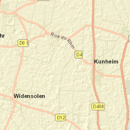 Widensolen Street Map