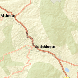 Spaichingen Street Map