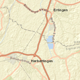 Ertingen Street Map