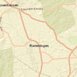 Tussenhausen Street Map