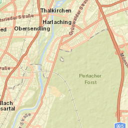 Pullach im Isartal Street Map
