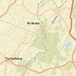Tyrlaching Street Map