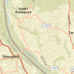 Tittmoning Street Map