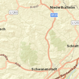 Schwanenstadt Street Map