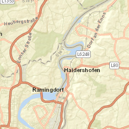 Haidershofen Street Map