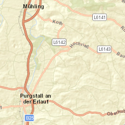 Purgstall Street Map