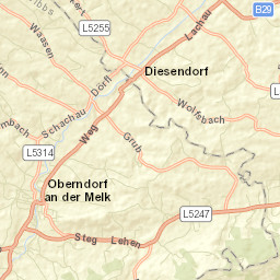 Oberndorf an der Melk Street Map