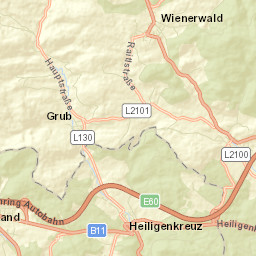 Heiligenkreuz Street Map